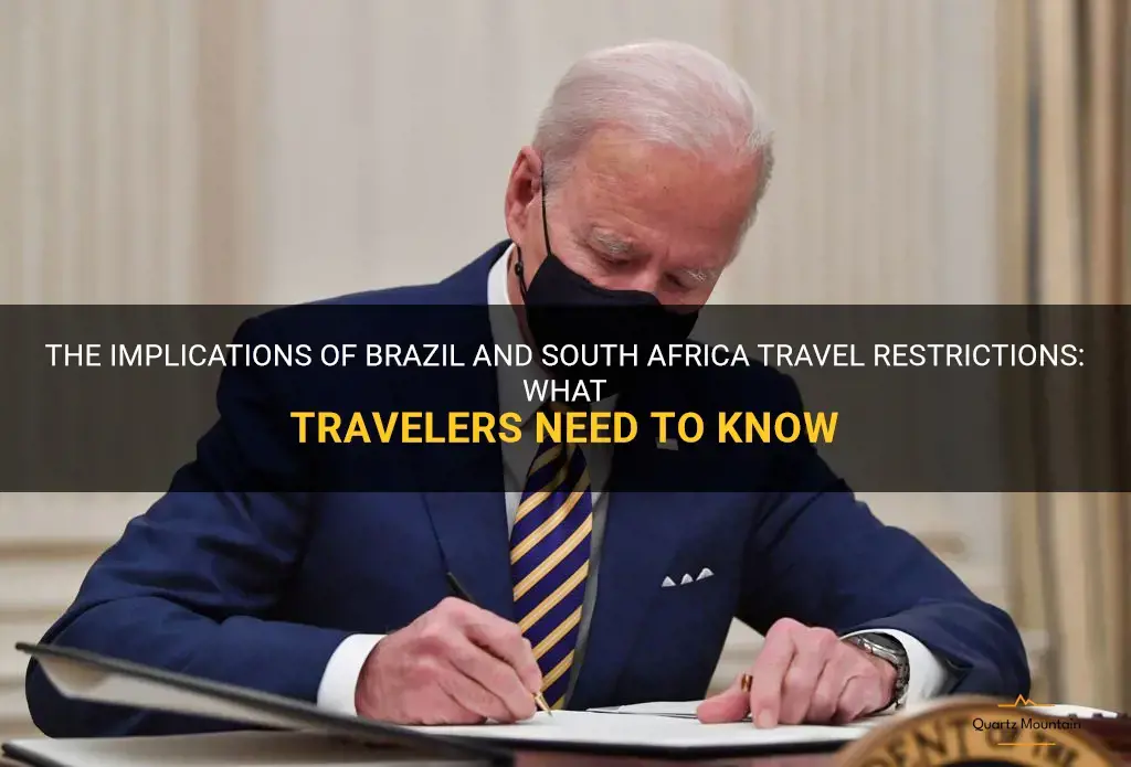 brazil south africa travel restrictions