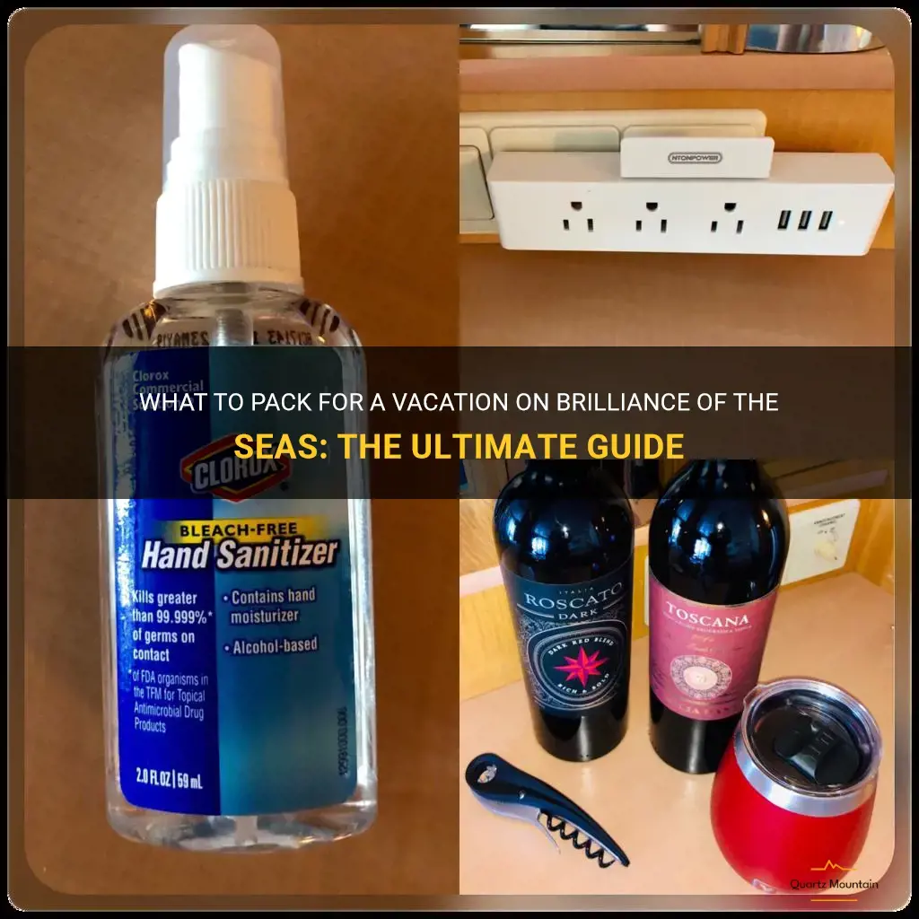 brilliance of the seas what to pack