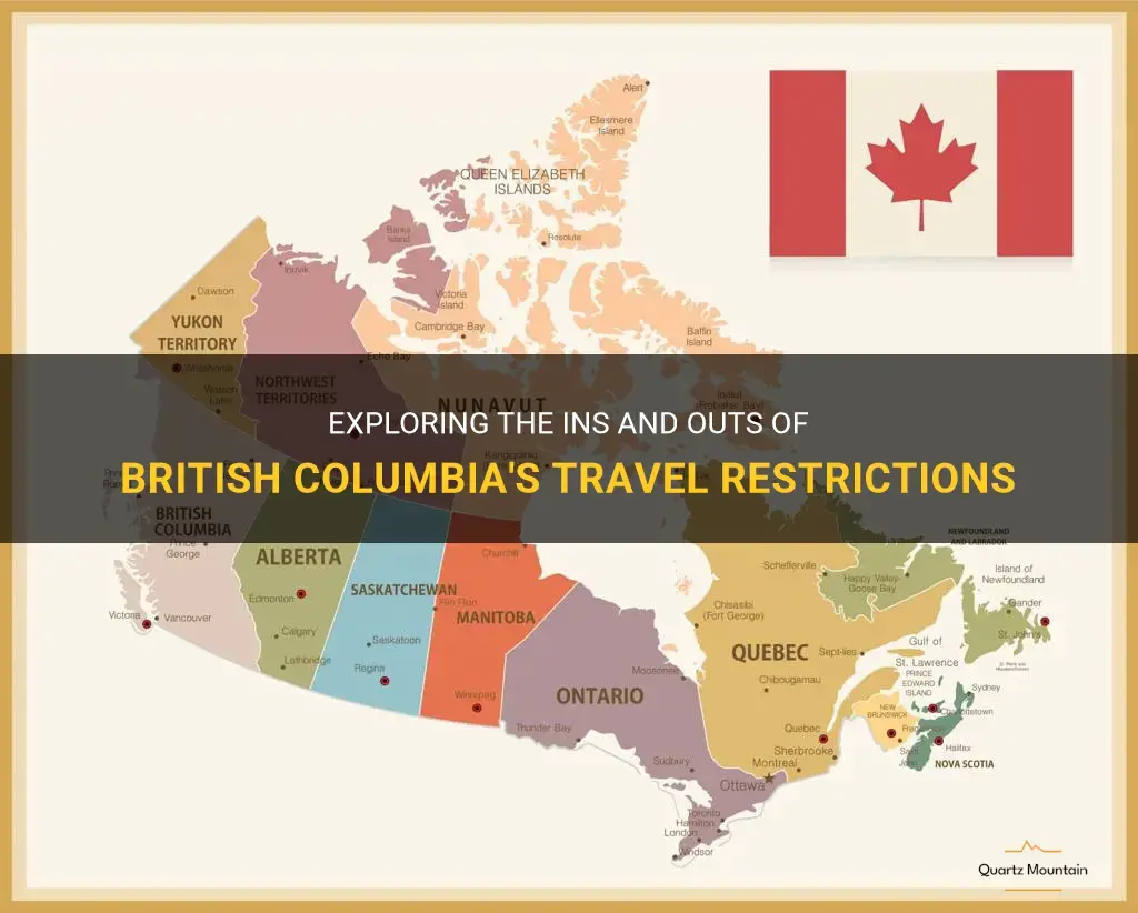 british columbia restrictions on travel