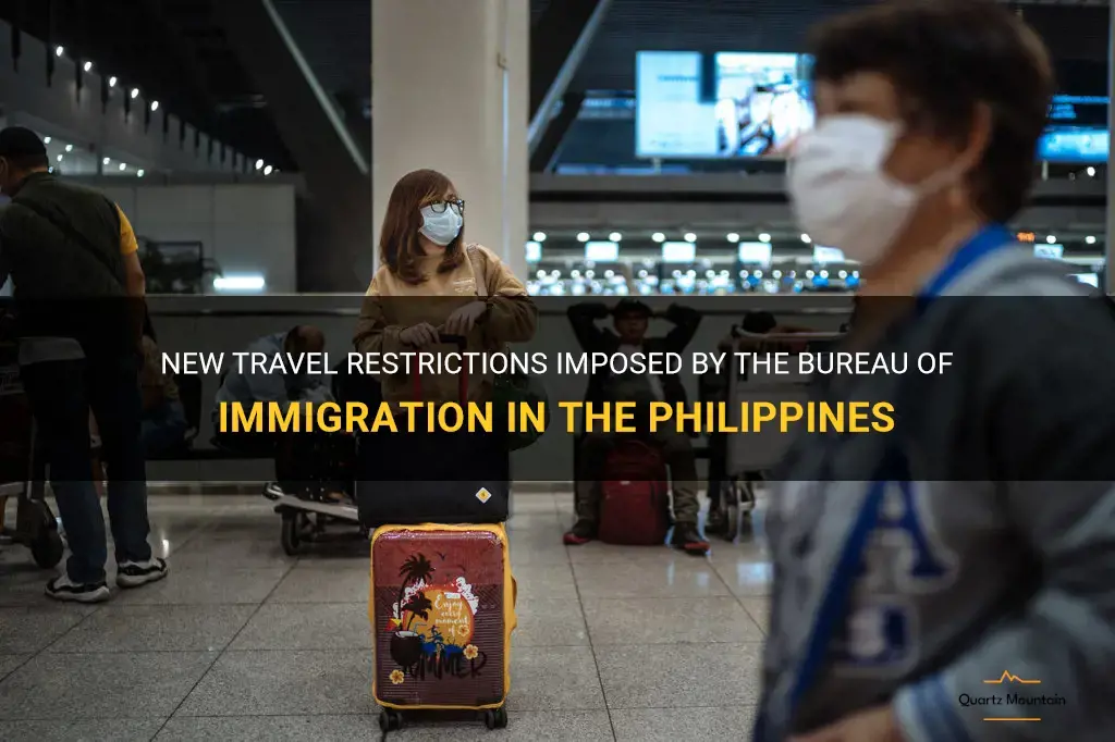 bureau of immigration philippines travel restrictions