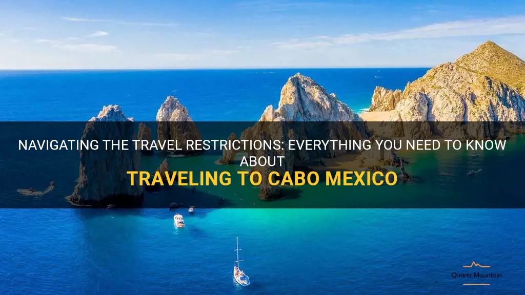 cabo mexico travel restrictions