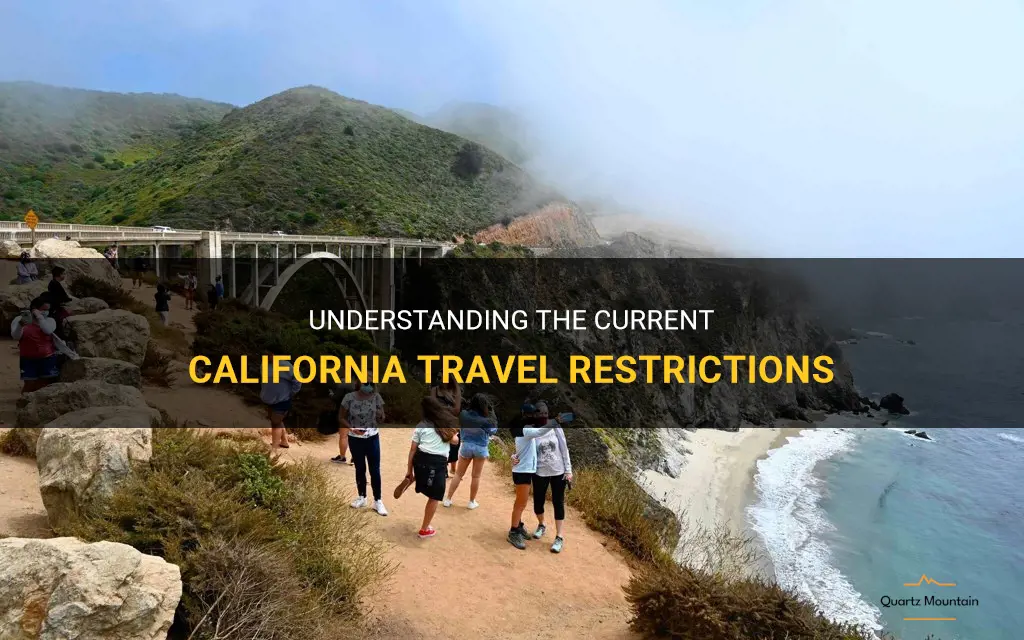 califirnia travel restrictions