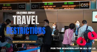 Understanding California's Airport Travel Restrictions: What You Need to Know Before You Fly