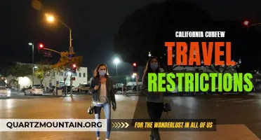 Navigating California's Curfew: What You Need to Know About Travel Restrictions