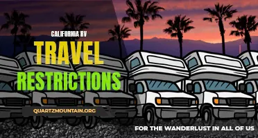 Navigating California RV Travel Restrictions: What You Need to Know