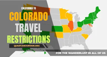 Navigating California to Colorado Travel Restrictions: What You Need to Know