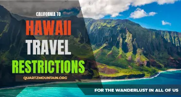 Navigating California to Hawaii Travel Restrictions: What You Need to Know