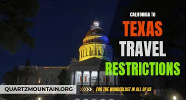 Navigating Travel Restrictions: How California Residents Can Travel to Texas