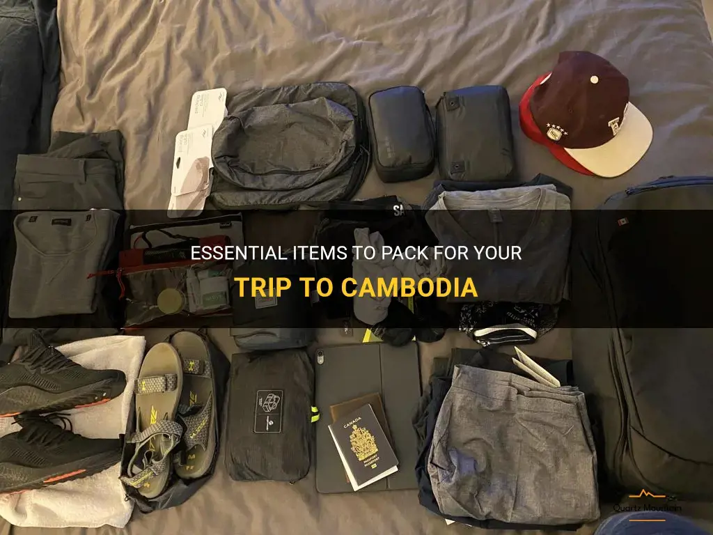 cambodia what to pack