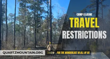New Travel Restrictions for Camp Lejeune: What You Need to Know