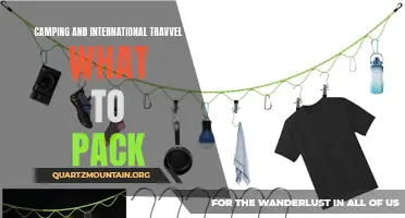 Essential Packing Guide for Camping and International Travel: What to Bring for a Memorable Adventure