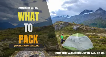 Essential Packing Tips for Camping in Valdez