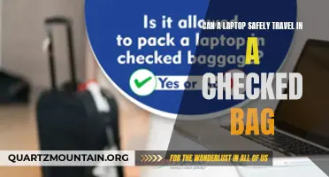 Is It Safe to Check a Laptop in Your Baggage While Traveling?