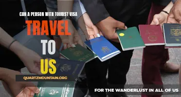 Can a Person with a Tourist Visa Travel to the US?