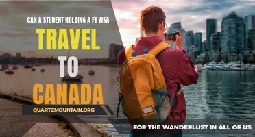 Can a Student with an F1 Visa Travel to Canada? Everything You Need to Know