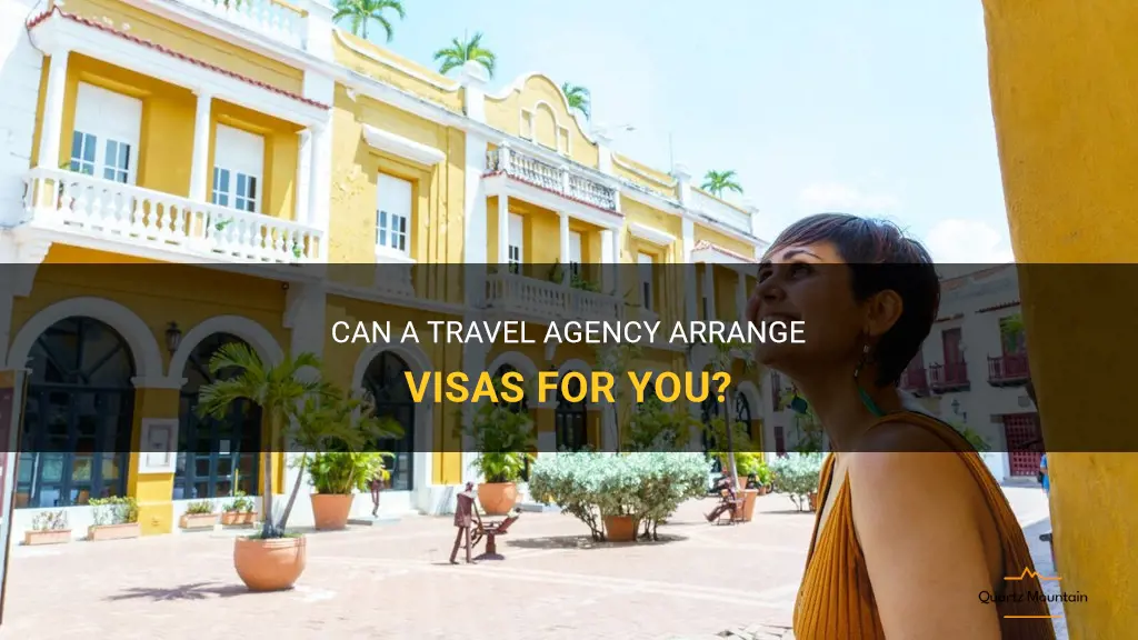 can a travel agency arrainge visas