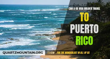 Can a US Visa Holder Travel to Puerto Rico?