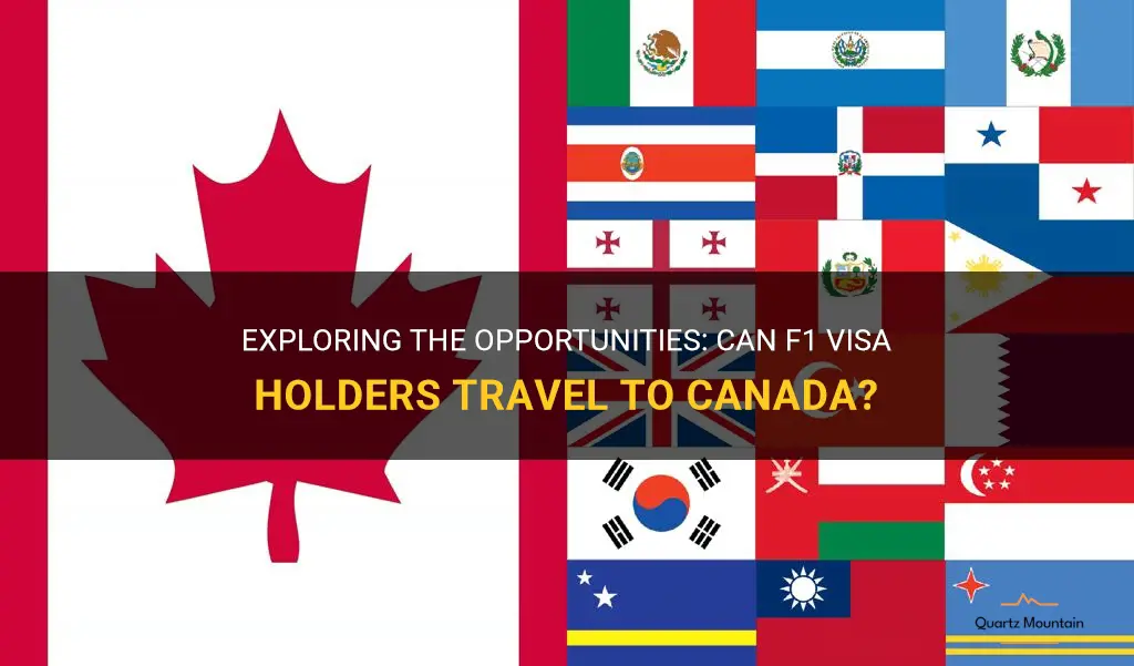 can an f1 visa holder travel to canada