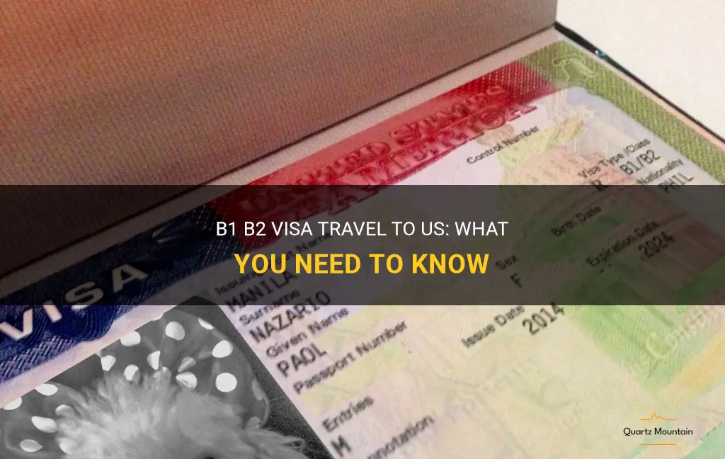 can b1 b2 visa travel to us