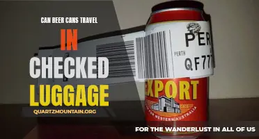 Ensuring a Hassle-Free Journey: Guidelines for Bringing Beer Cans in Checked Luggage