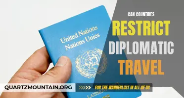 Can Countries Restrict Diplomatic Travel? Examining the Possibilities and Implications