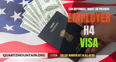 Can Dependent Travel on a Previous Employer's H4 Visa?