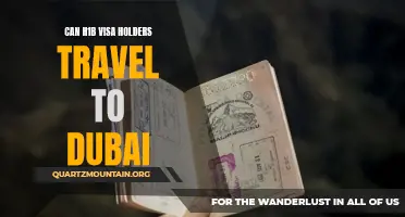 Understanding the Travel Restrictions for H1B Visa Holders in Dubai