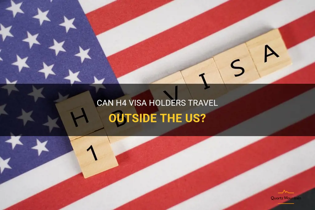 can h4 visa travel outside us