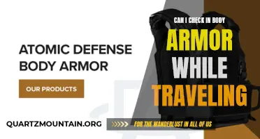 Are Travelers Allowed to Check in Body Armor at Airports?