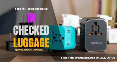 Is it Safe to Put a Travel Converter in Checked Luggage?
