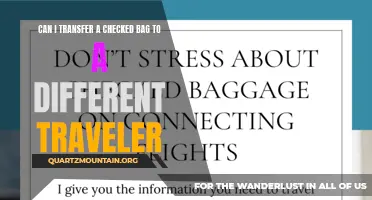 Transferring a Checked Bag to Another Traveler: What You Need to Know