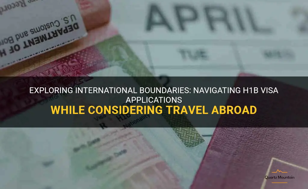 can i travel abroad while applying for h1b visa