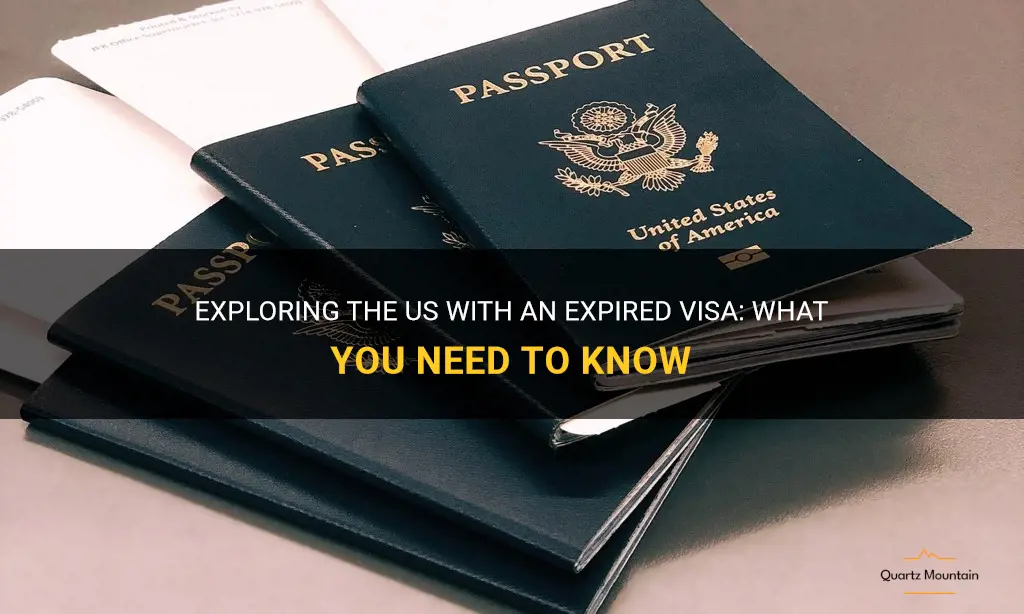 can i travel around the us with expired visa