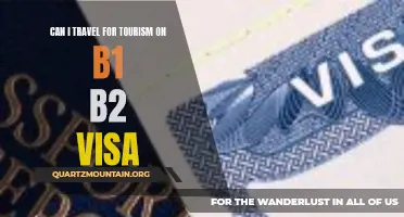 Exploring Tourism Opportunities: Can I Travel for Tourism on a B1/B2 Visa?