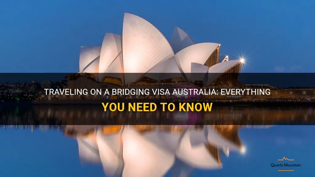 can i travel on a bridging visa australia