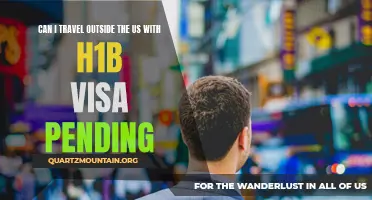 Exploring International Travel Possibilities with a Pending H1B Visa: What You Need to Know