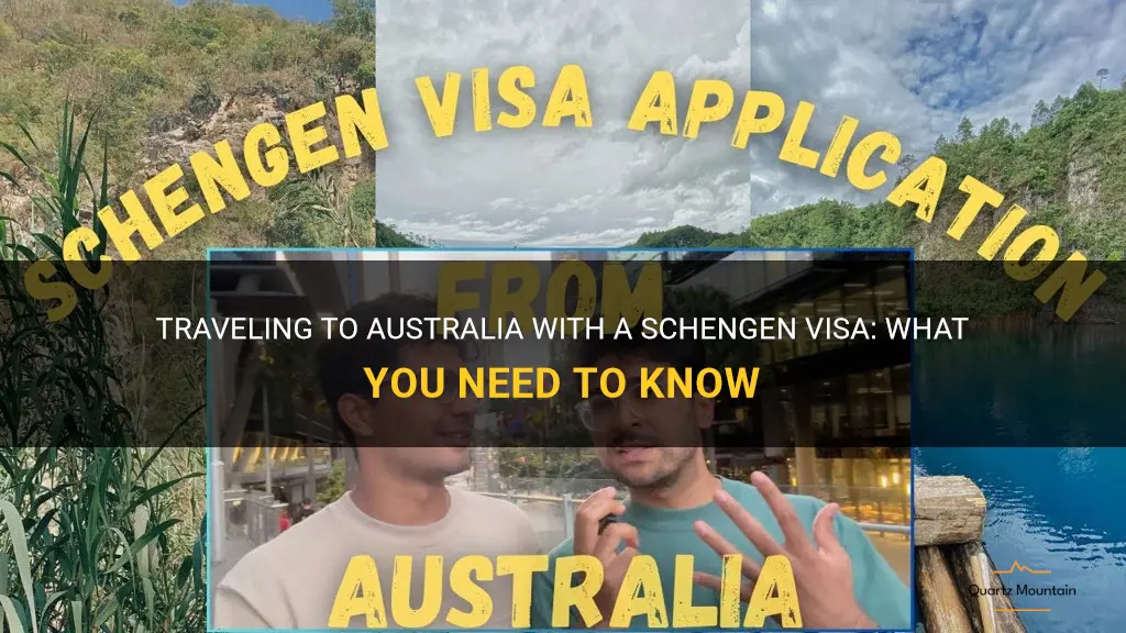 can i travel to australia with schengen visa