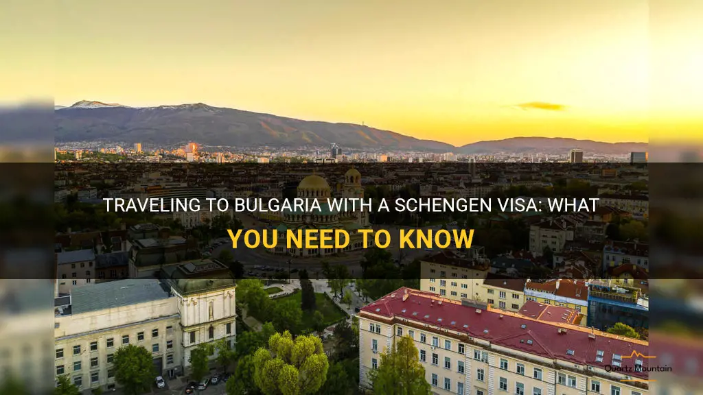 can i travel to bulgaria with a schengen visa