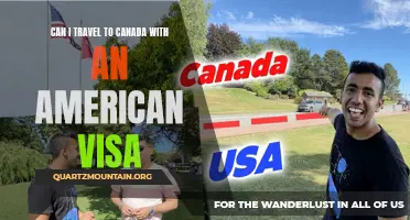 Exploring Travel Possibilities: Can I Visit Canada with an American Visa?