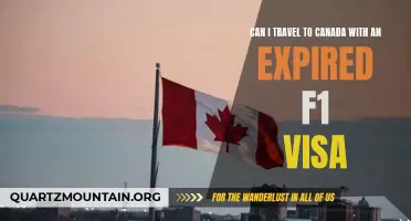 Traveling to Canada with an Expired F1 Visa: What You Need to Know