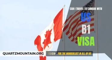 Can I Travel to Canada with a US B1 Visa?