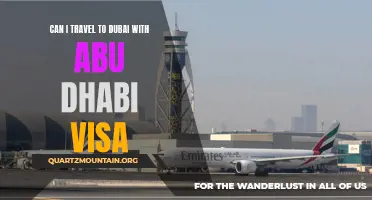 Traveling from Abu Dhabi to Dubai: Can You Use Your Abu Dhabi Visa?