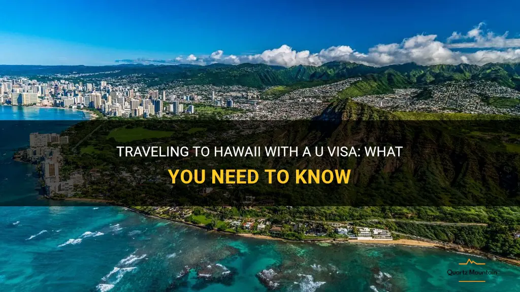 can i travel to hawaii with u visa