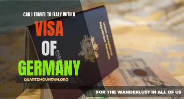 Traveling to Italy with a Visa from Germany: What You Need to Consider
