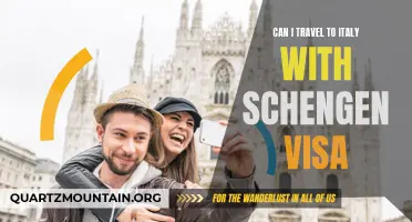 Is It Possible to Travel to Italy with a Schengen Visa?