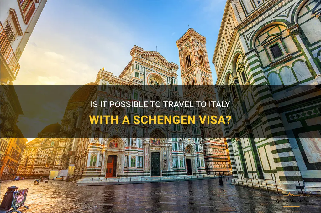 can i travel to italy with schengen visa