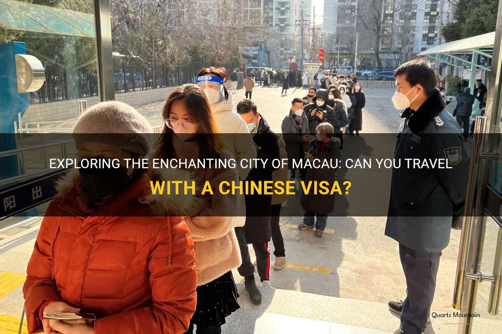 can i travel to macau with chinese visa