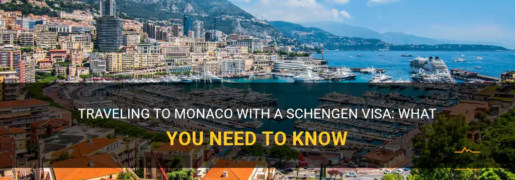 can i travel to monaco with a schengen visa