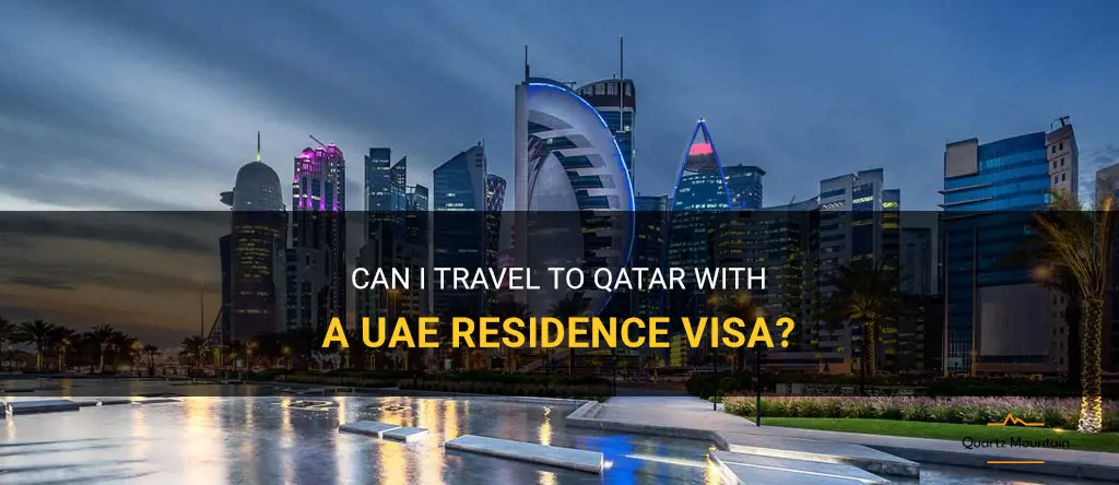 can i travel to qatar with uae residence visa