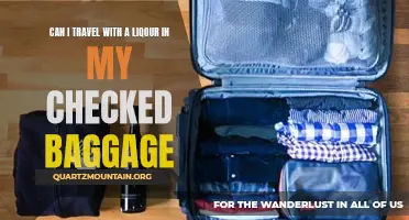 Traveling with Liquor in Checked Baggage: What You Need to Know
